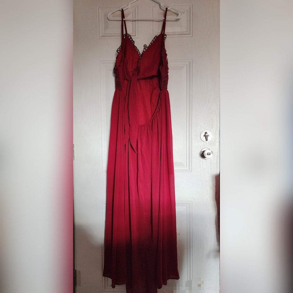 Maroon Dress